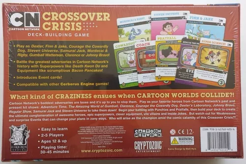 BoardGameGeek on X: The Cartoon Network Crossover Crisis deck-building game  (@Cryptozoic) gets another standalone title, now featuring The Powerpuff  Girls. —WEM  / X