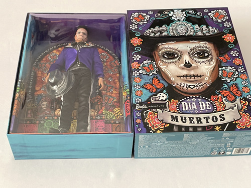 Ken Catrin Dia De Muertos 2023 Muñeca 29cms Mattel Barbie (Usado)