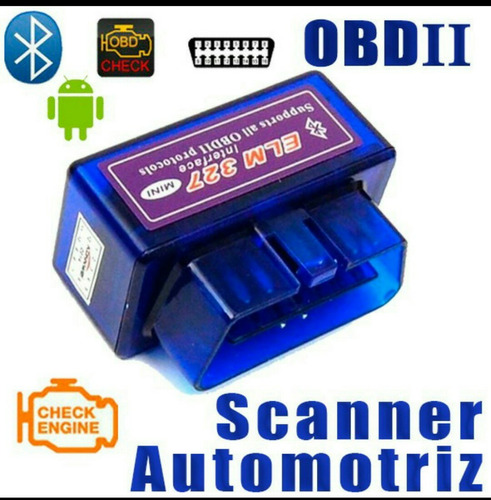 Scanner Elm327 Automotriz Mini Interfaz Bluetooth Obdii Obd2
