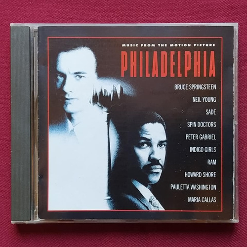 Cd Philadelphia Soundtrack 93 Bruce Springsteen Spin Doctors