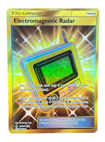 Electromagnetic Radar Carta Pokemon Inglés 