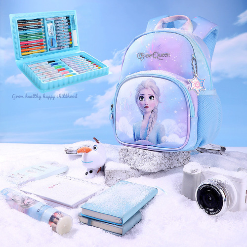 Frozen Elsa Niños Mochila Color Pen Set