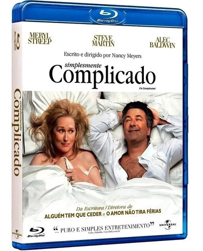 Blu-ray Simplesmente Complicado - Meryl Streep Dub Lacrado 