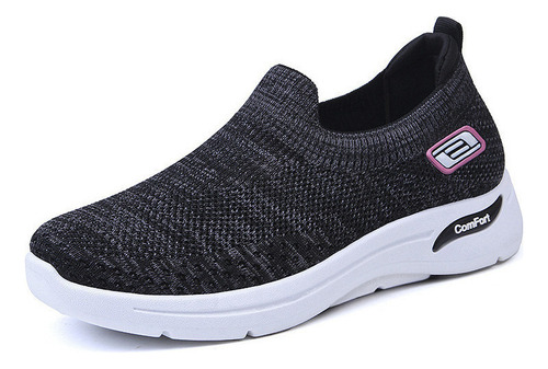 Zapatillas Mujer De Deporte Sin Cordones Zapatos Ortopédicos
