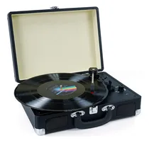 Comprar Tocadiscos De Vinilo, Tocadiscos Portátil De Maleta Accionad