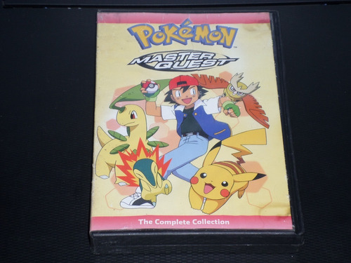 Pokemon-master Quest-the Complete Collection-7 Dvd's- 23 Hrs