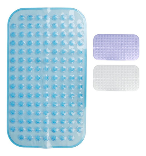 Tapete Para Box Banheiro Retangular Antiderrapante - Sortido Lisa