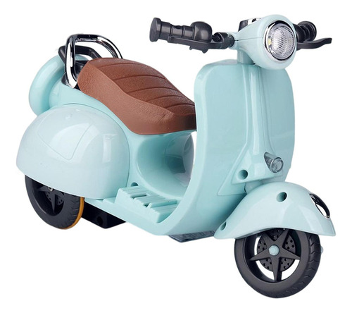 Motorcycle Kids Juguete Interactivo Para Niños Regalos Azul
