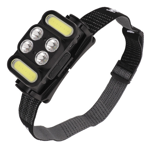 Linterna Frontal Usb K362 Cob, Ligera, Recargable