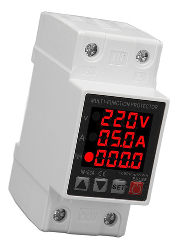 Protector De Corriente Ajustable Con 3 Pantallas Intelligent