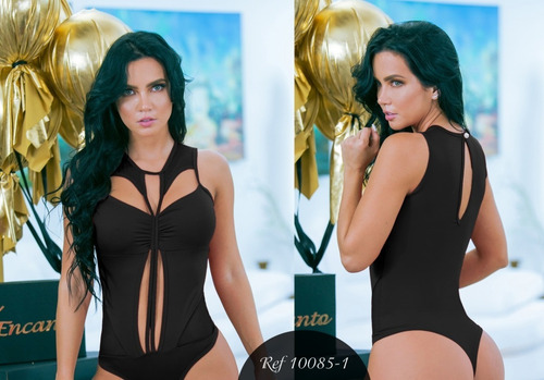 Body Para Mujer De Cuello Y Manga Control Abdomen Nuevo