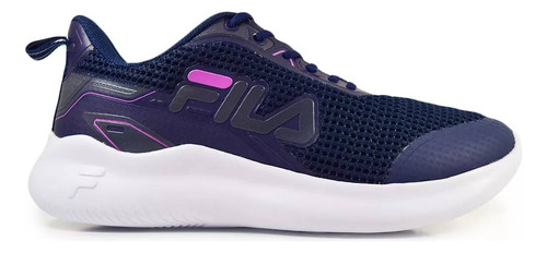 Zapatillas Fila Gear color marino/gris/mulberry - adulto 39 AR