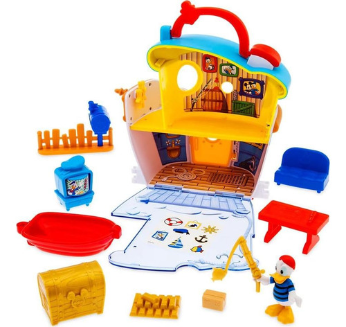 Juego Interactivo Casa De Donald Duck - 12 Para
