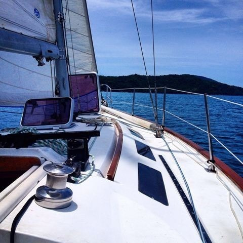 Curso De Vela Oceânica Em Ubatuba.