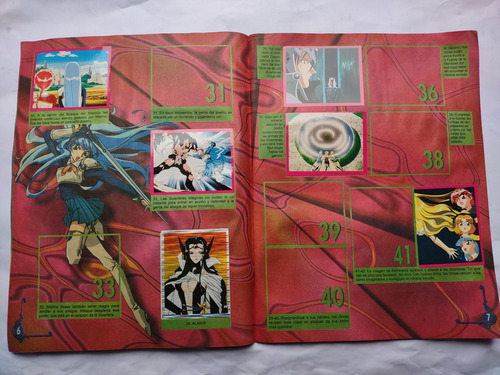 Album Guerreras Magicas Navarrete Magic Knight Rayearth (Usado)
