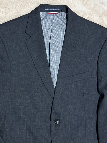 Saco Blazer Para Hombre Talla 36s Tommy Hilfiger Gris Gris 36s (Usado)