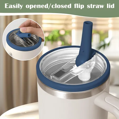 Vaso Stanley Quencher Con Tapa Abatible De 900 Ml, Paquete D