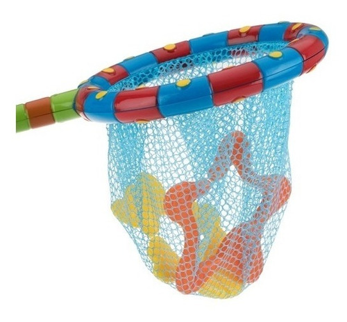 Imagen 9 de 10 de Juego De Agua Para La Bañera Bebe Nuby Red Para Pescar