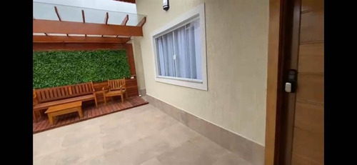 Casa 4 Dormitórios Com Suite, 1 Closet 4 Vagas - Alto Padrão - Balneário Fórida - Praia Grande - Wil98