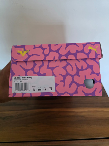 Tenis Puma Hoops X Tortugas Ninja Mb.03 Lo Krang Talla 29cm (Usado)