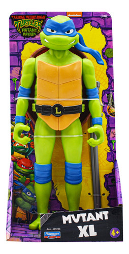 Tortuga Ninja Mutant Mayhem Leonardo Mutant Xl Playmates