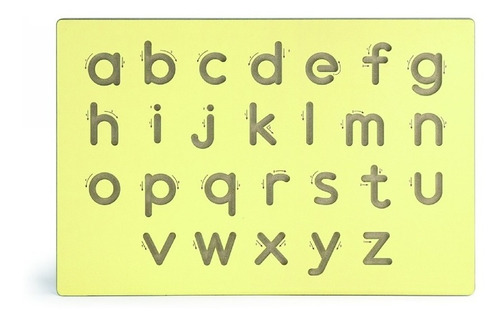 Juego De Pared  Aprende Letras Minúscula Para Niños Viga