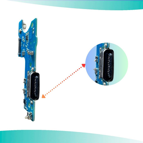 Flex Sub Placa Conector De Carga Compativel Galaxy A01 Core