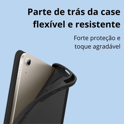Capa Esr Proteção 360 C/ Porta Apple Pencil P/ iPad Pro 12.9