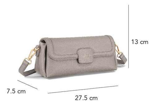 Bolsa Crossbody Enso Mujer Eb244304cb Gris