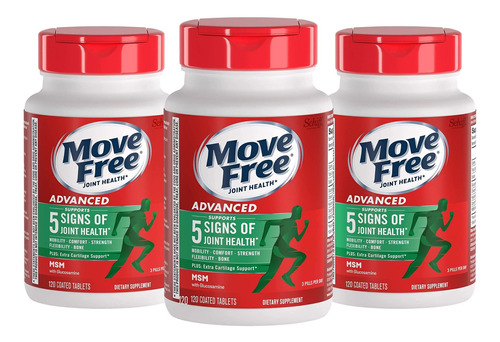 Move Free Msm 1500 Mg (por Porcin) Con Glucosamina Y Condro