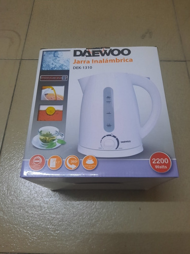 Imagen 5 de 7 de Pava Eléctrica Matera Daewoo Dek-1310 Corte Mate 1850w