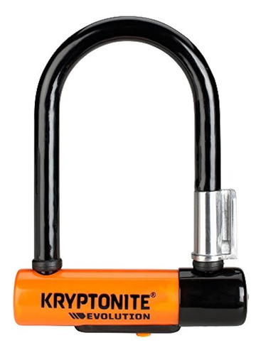 Kryptonite Newu Evolution Mini5 Heavy Duty Bicycle U Lock Bl