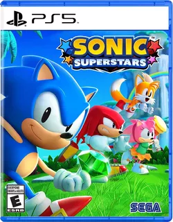 Jogo Midia Fisica Sega Sonic Superstars Playstation 5