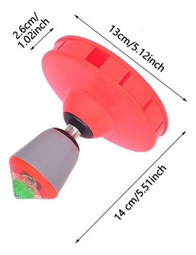 Juguete De Malabarismo Diabolo Juguete Multiusos Rojo