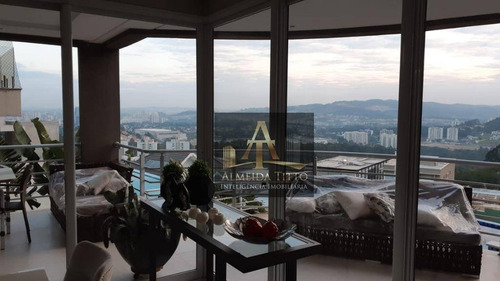 Imagem 12 de 30 de Magnifica Casa Á Venda No Residencial Tamboré 10 - Alphaville - Confira ! - Ca2096