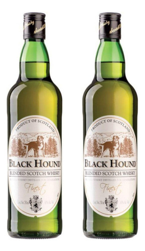 Pack De 2 Whisky Black Hound 750 Ml