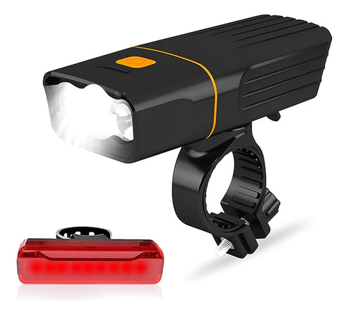 Ultra Bike Set Ipx5 Water Resistant Bicycle Headlight And Ta