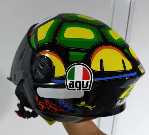 Casco Agv Tortuga Casco Abierto Agv Tortuga Polarizado Pro Tork