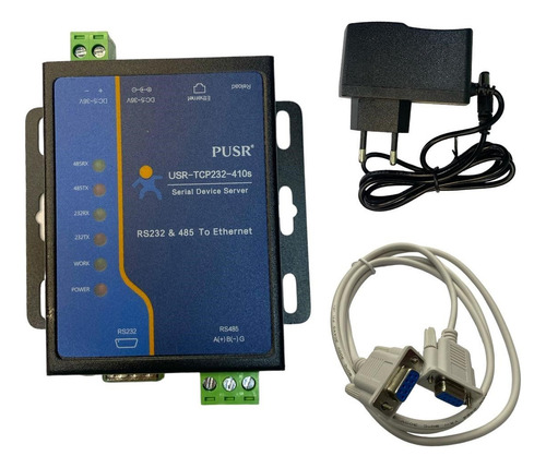 Conversor Serial Rs232 Rs485 Para Ethernet Tcp/ip Wi-fi