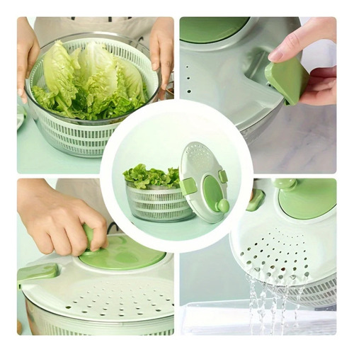 X, Secador Verduras, Deshidratador Ensaladas 4l,