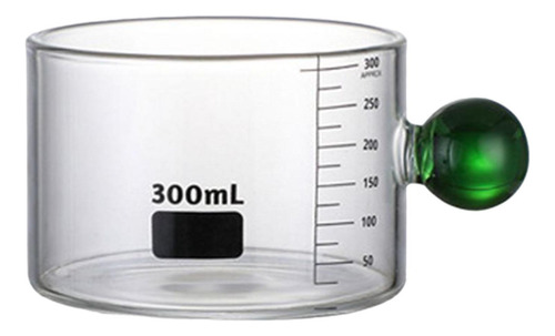 Dispensador De Tazas Medidoras Taza Medidora De Vidrio Verde