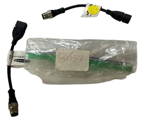 81157, Cordset A-code M12 A Usb-a De Doble Extremo, Nuevo