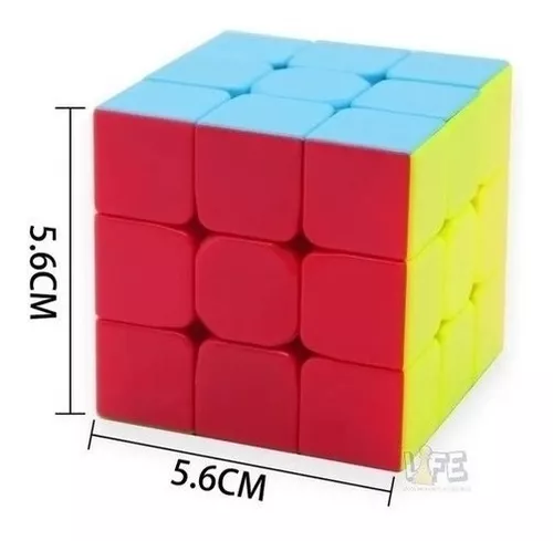 Cubo Mágico Profissional 3x3x3 - A Colorida Utilidades