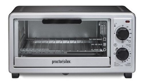 Imagen 2 de 4 de Horno Tostador Proctor Silex Color Plata 31260