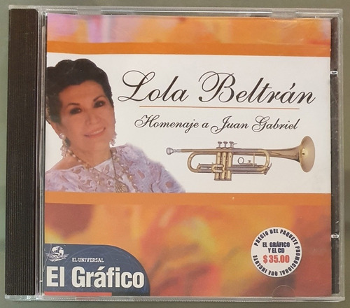 Cd Lola Beltran - Homenaje A Juan Gabriel