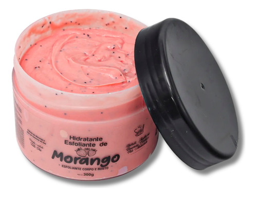 Esfoliante Corporal Corpo E Rosto Morango 300gr