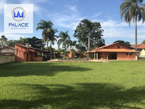 Chácara Com 3 Dormitórios À Venda, 2000 M² Por R$ 600.000,00 - Paraizolandia - Charqueada/sp - Ch0028