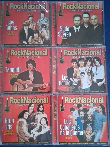 Sellados 1al40 Coleccion Oro Rock Nacional Musikmercadolibre