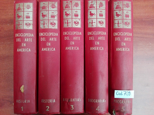 Enciclopedia Del Arte En América 5 Tomos