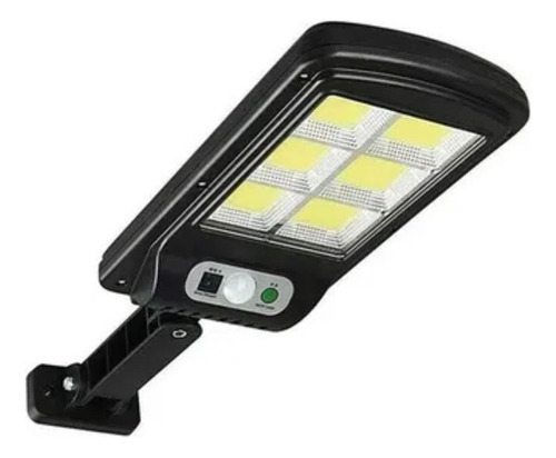 Lampara Reflector Recargable Luz Solar Exterior 30w Control
